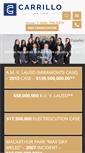 Mobile Screenshot of carrillofirm.com